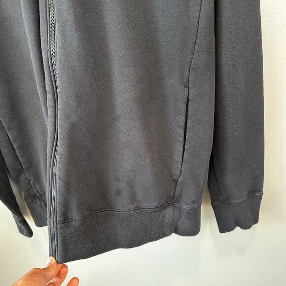 Air Jordan Black Full Zip Hoodie Mens Size Large - Picture 2 of 4